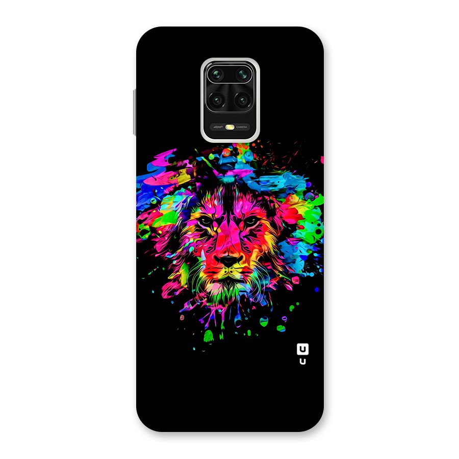Artistic Lion Art Splash Back Case for Redmi Note 9 Pro
