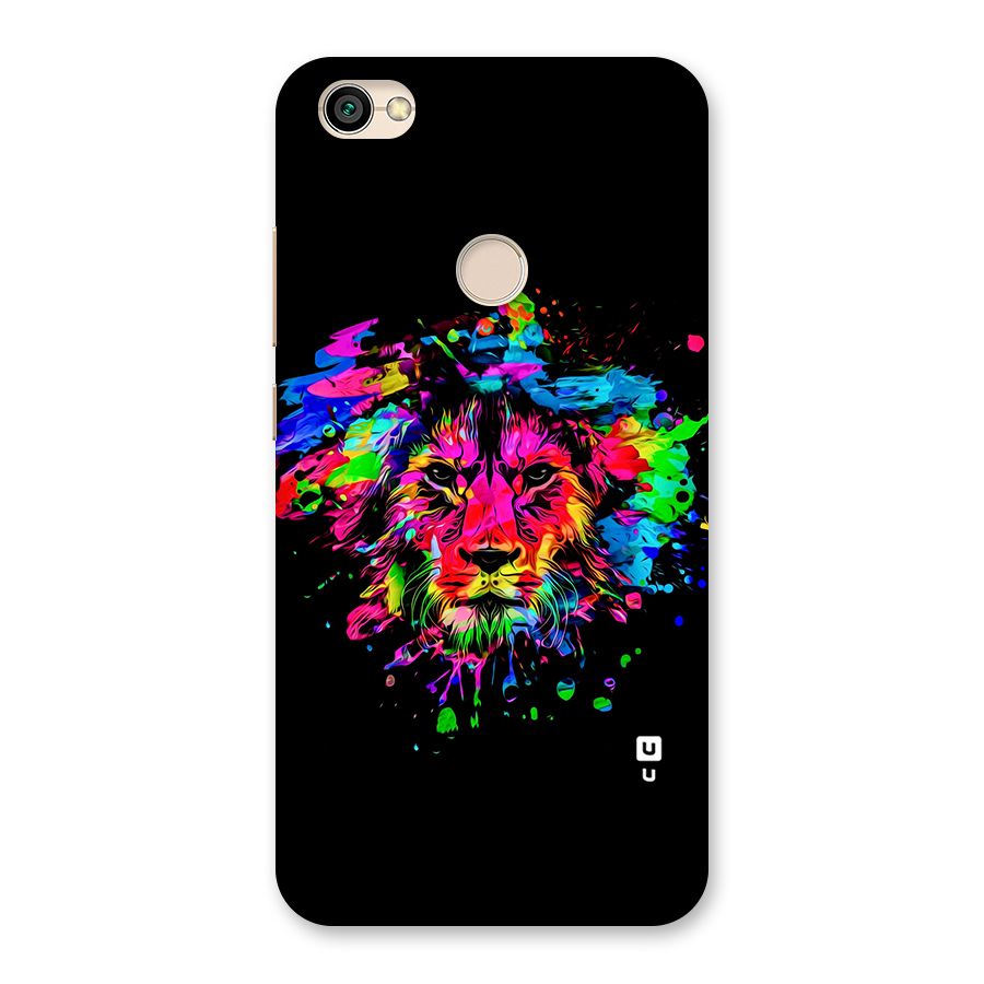 Artistic Lion Art Splash Back Case for Redmi Y1 2017