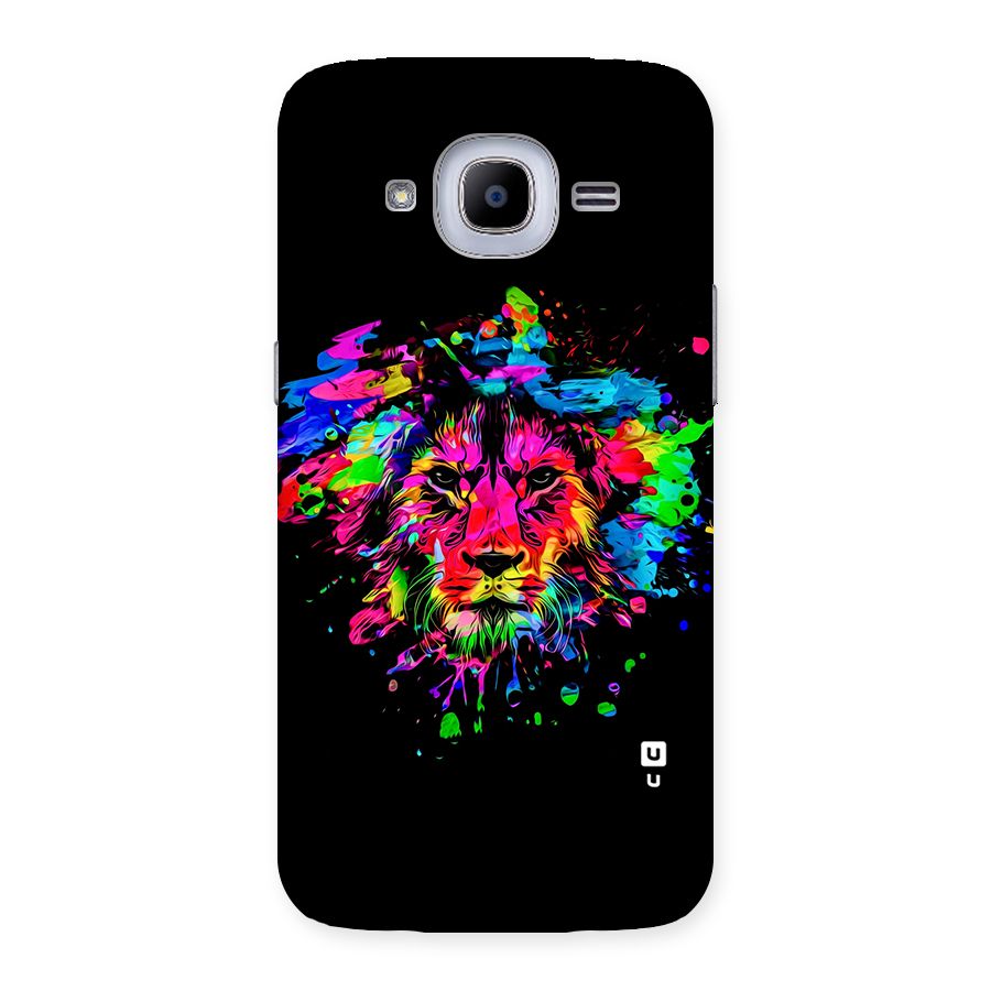 Artistic Lion Art Splash Back Case for Samsung Galaxy J2 2016