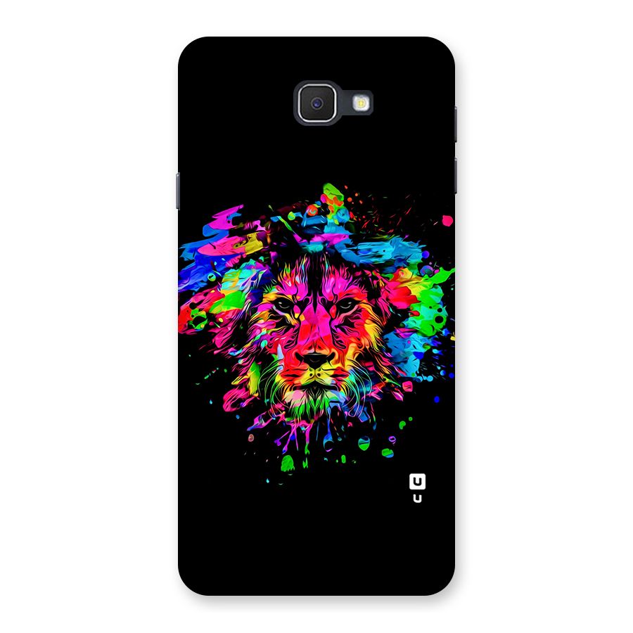 Artistic Lion Art Splash Back Case for Samsung Galaxy J7 Prime