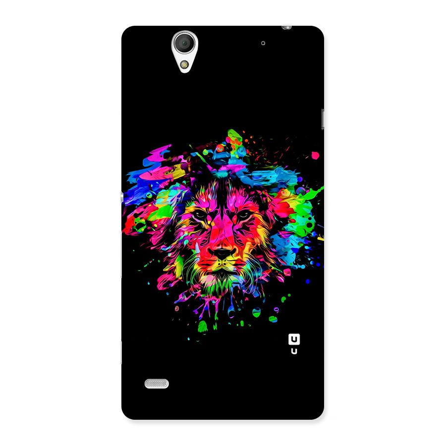 Artistic Lion Art Splash Back Case for Sony Xperia C4