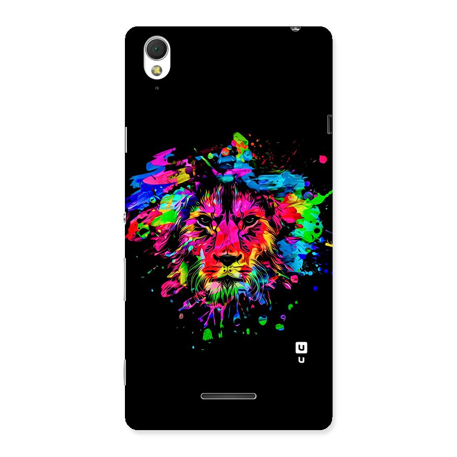 Artistic Lion Art Splash Back Case for Sony Xperia T3