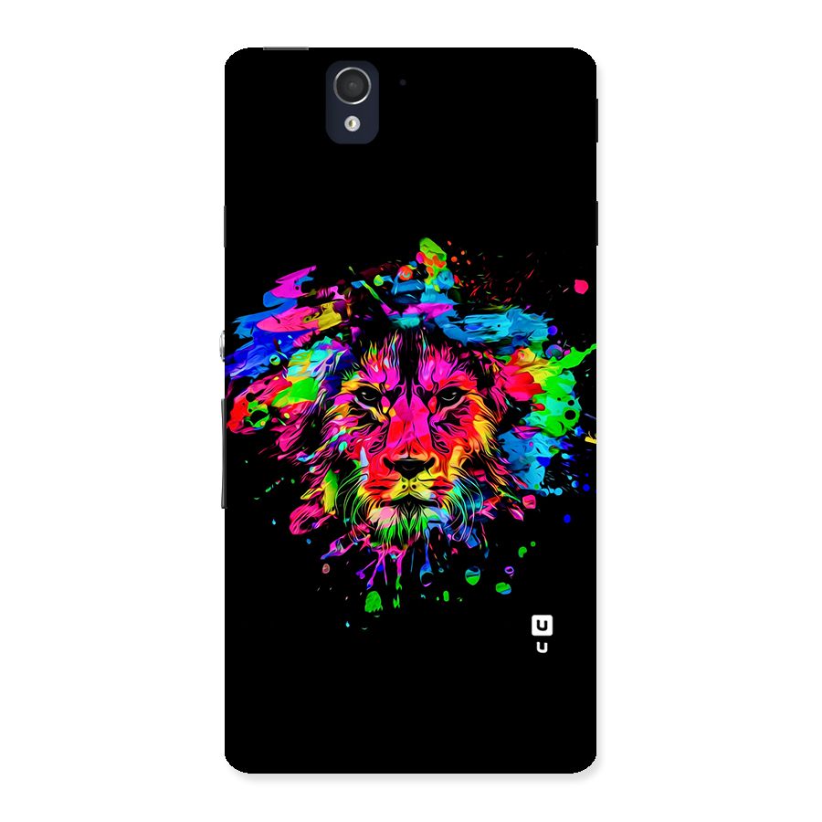 Artistic Lion Art Splash Back Case for Sony Xperia Z
