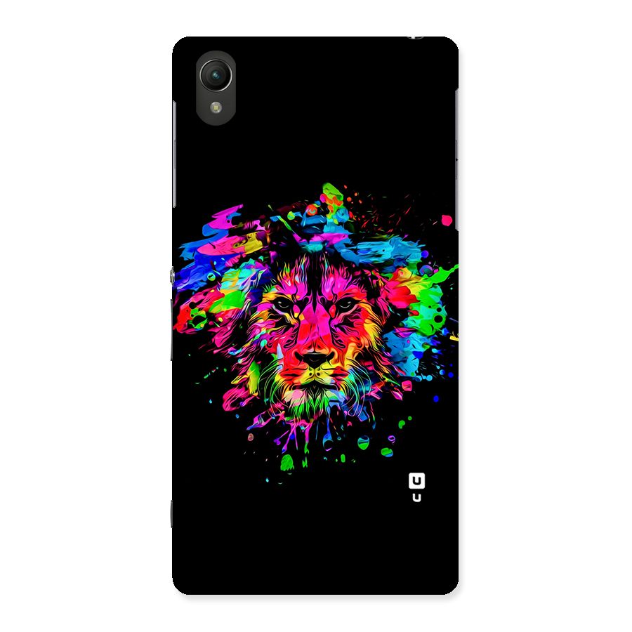 Artistic Lion Art Splash Back Case for Sony Xperia Z2