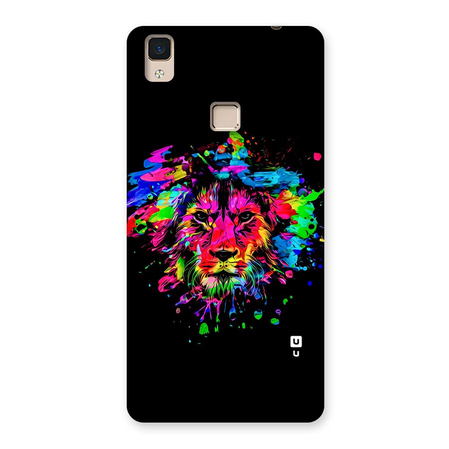 Artistic Lion Art Splash Back Case for V3 Max