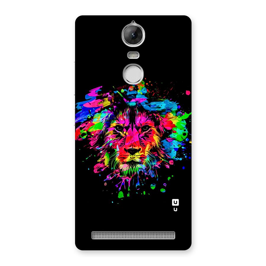 Artistic Lion Art Splash Back Case for Vibe K5 Note