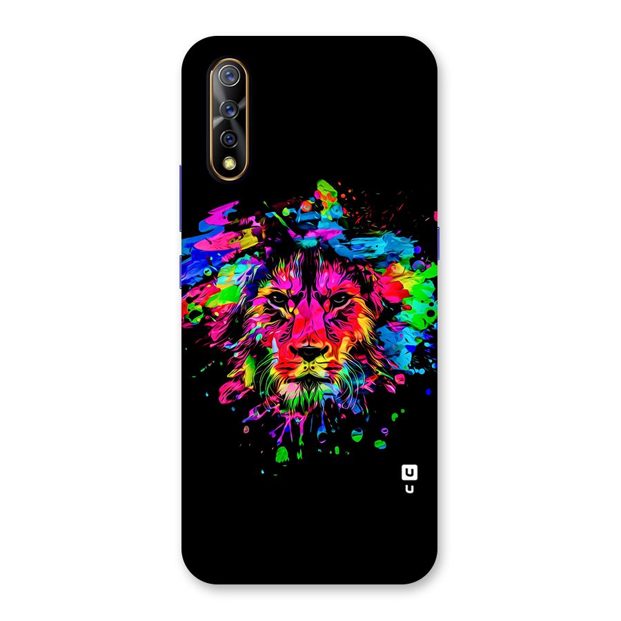 Artistic Lion Art Splash Back Case for Vivo S1
