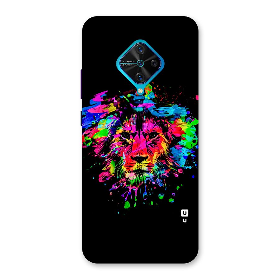 Artistic Lion Art Splash Back Case for Vivo S1 Pro