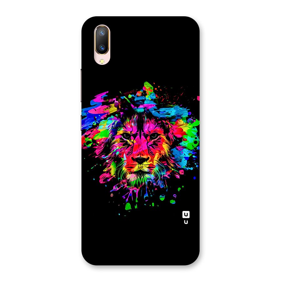 Artistic Lion Art Splash Back Case for Vivo V11 Pro