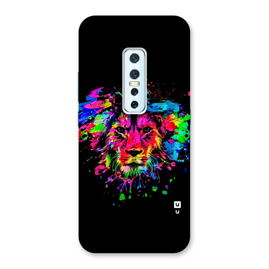 Artistic Lion Art Splash Back Case for Vivo V17 Pro