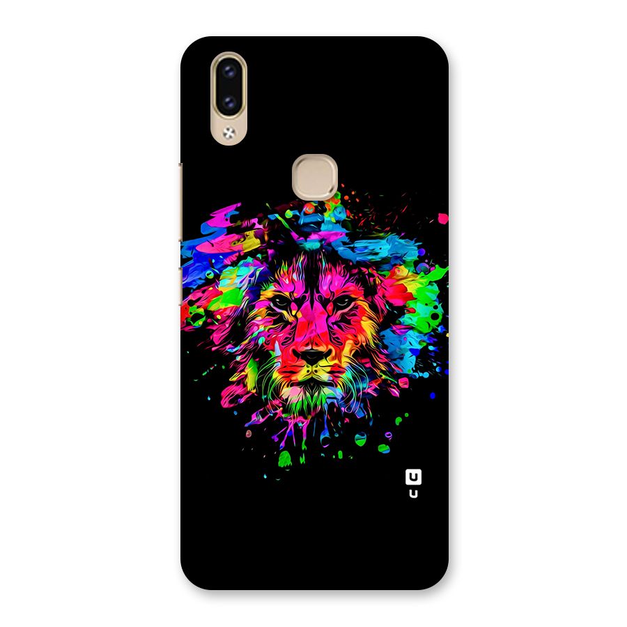 Artistic Lion Art Splash Back Case for Vivo V9 Youth