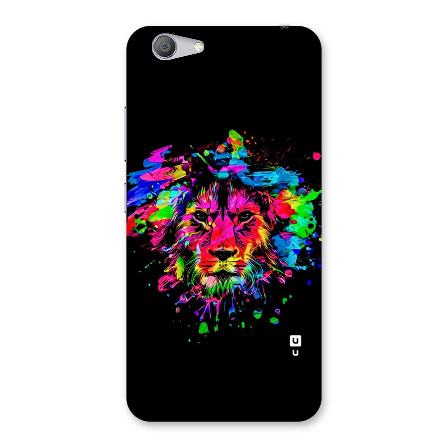 Artistic Lion Art Splash Back Case for Vivo Y53