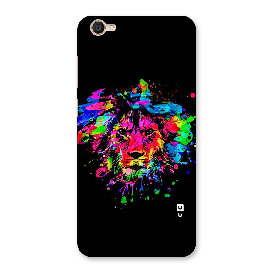 Artistic Lion Art Splash Back Case for Vivo Y55L