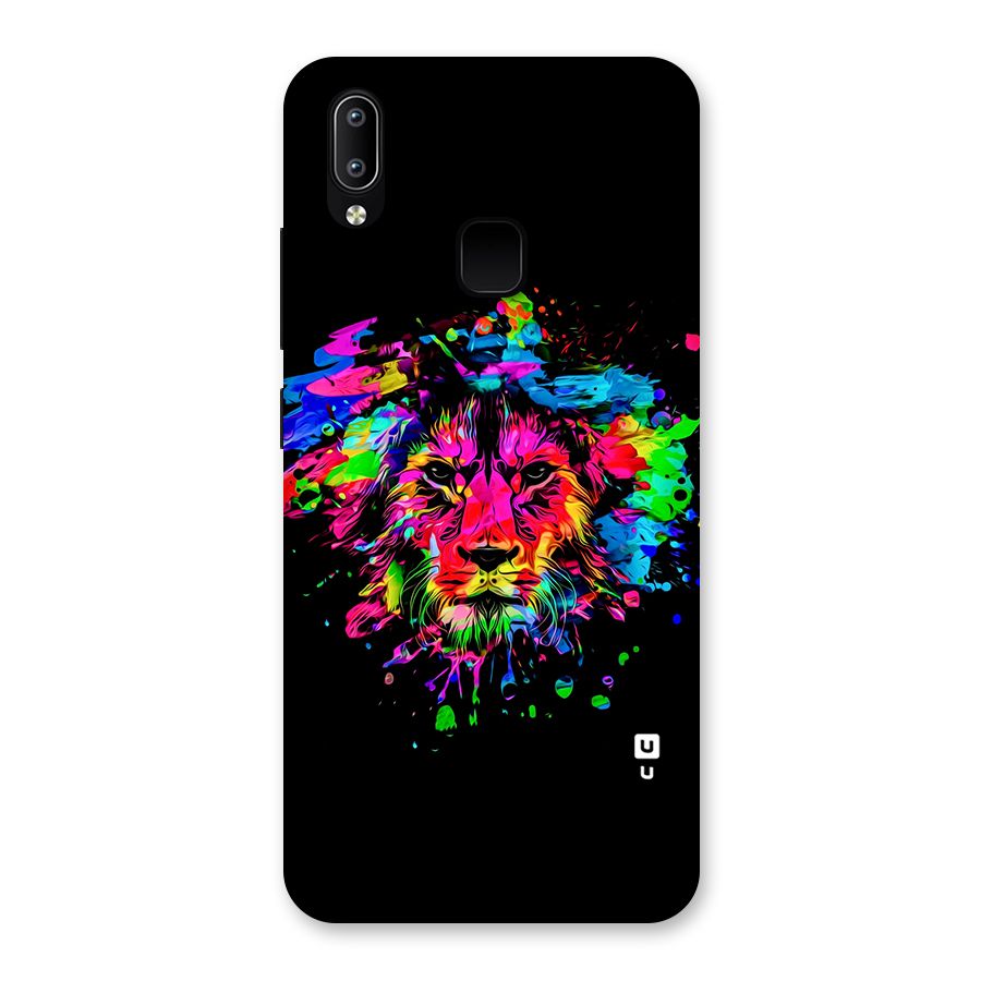 Artistic Lion Art Splash Back Case for Vivo Y93