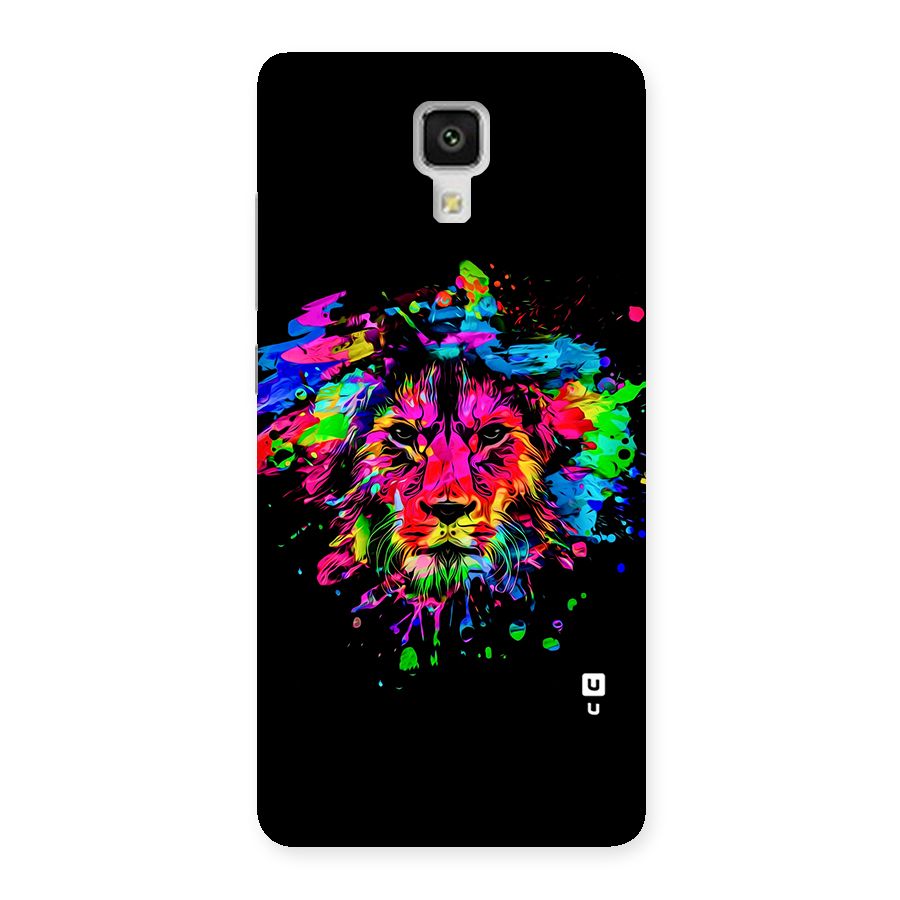 Artistic Lion Art Splash Back Case for Xiaomi Mi 4