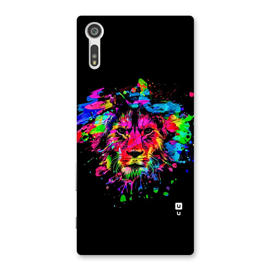 Artistic Lion Art Splash Back Case for Xperia XZ