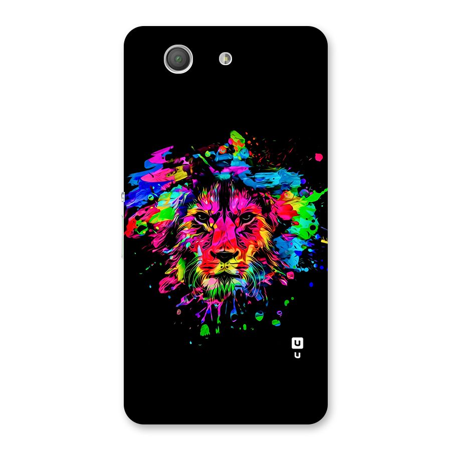 Artistic Lion Art Splash Back Case for Xperia Z3 Compact