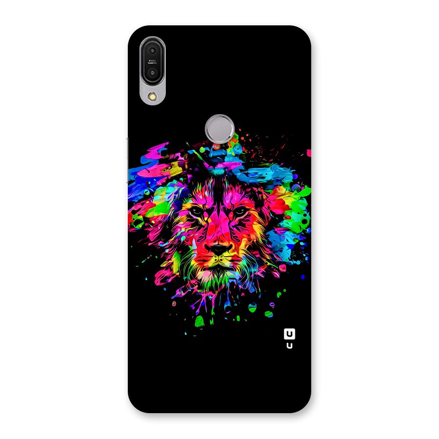 Artistic Lion Art Splash Back Case for Zenfone Max Pro M1