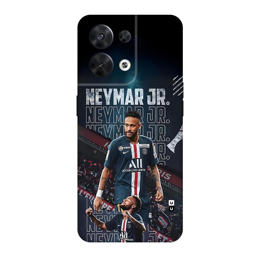 Artistic Striker Back Case for Oppo Reno8 5G