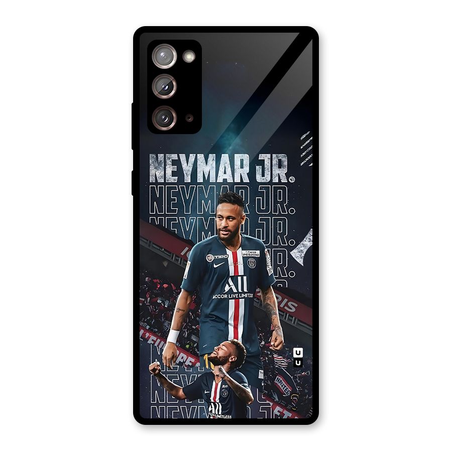 Artistic Striker Glass Back Case for Galaxy Note 20