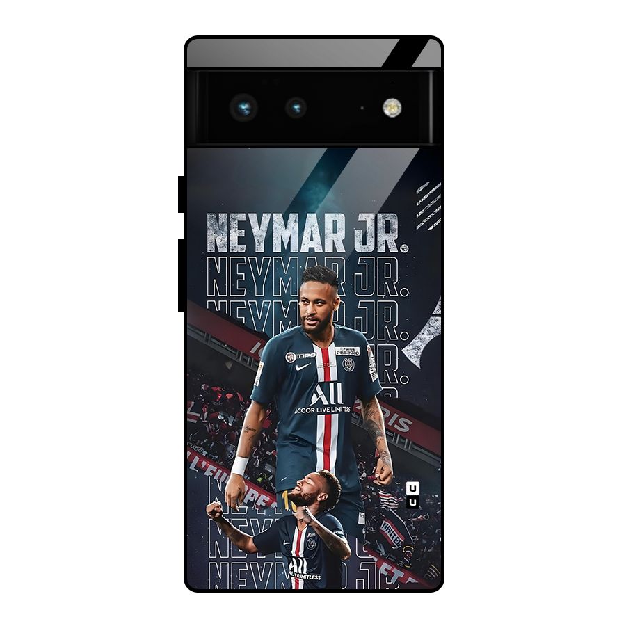 Artistic Striker Glass Back Case for Google Pixel 6