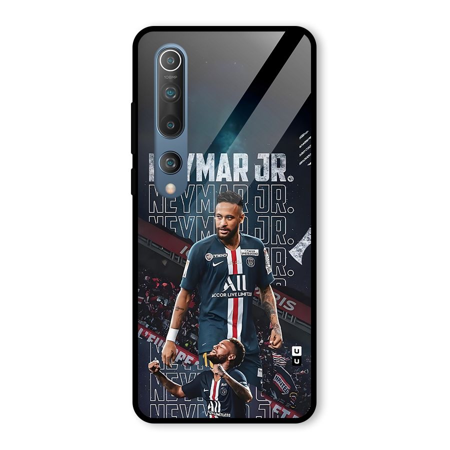 Artistic Striker Glass Back Case for Mi 10
