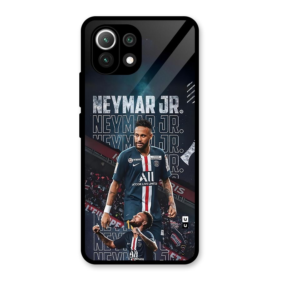 Artistic Striker Glass Back Case for Mi 11 Lite NE 5G