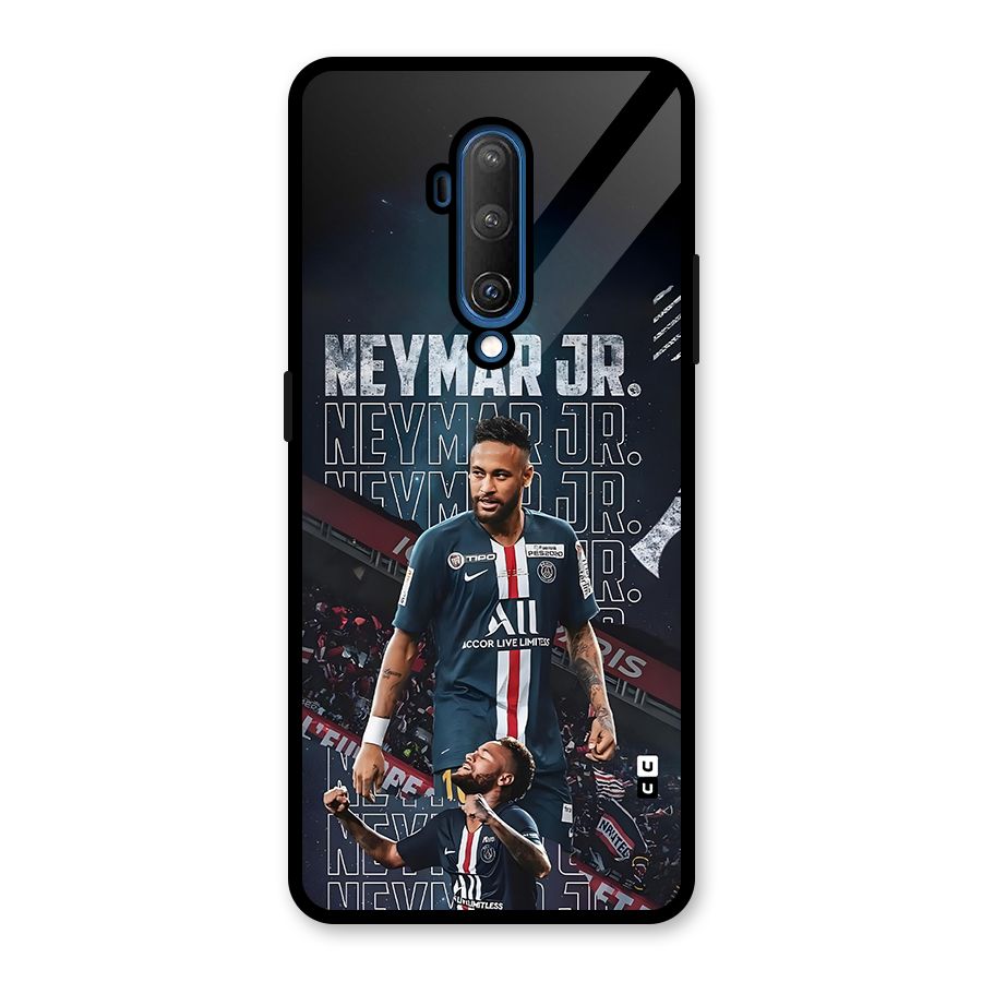 Artistic Striker Glass Back Case for OnePlus 7T Pro