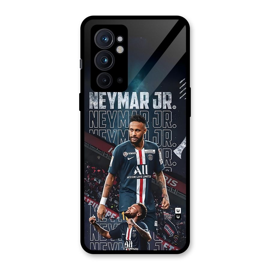 Artistic Striker Glass Back Case for OnePlus 9RT 5G