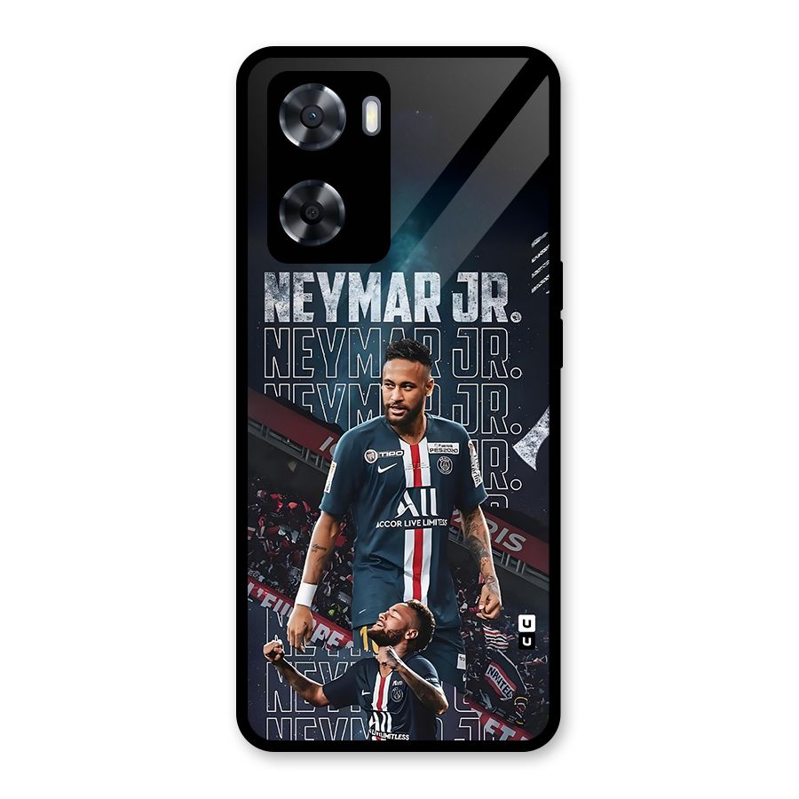 Artistic Striker Glass Back Case for OnePlus Nord N20 SE