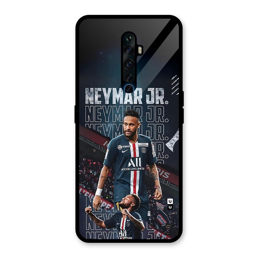 Artistic Striker Glass Back Case for Oppo Reno2 Z