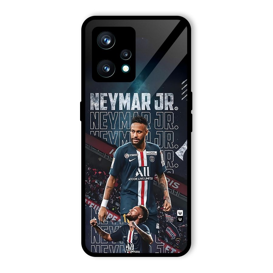 Artistic Striker Glass Back Case for Realme 9 Pro Plus 5G