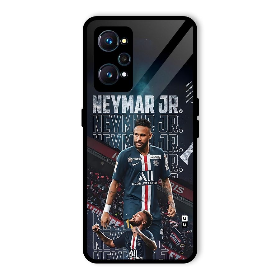 Artistic Striker Glass Back Case for Realme GT Neo2