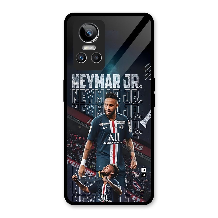 Artistic Striker Glass Back Case for Realme GT Neo 3