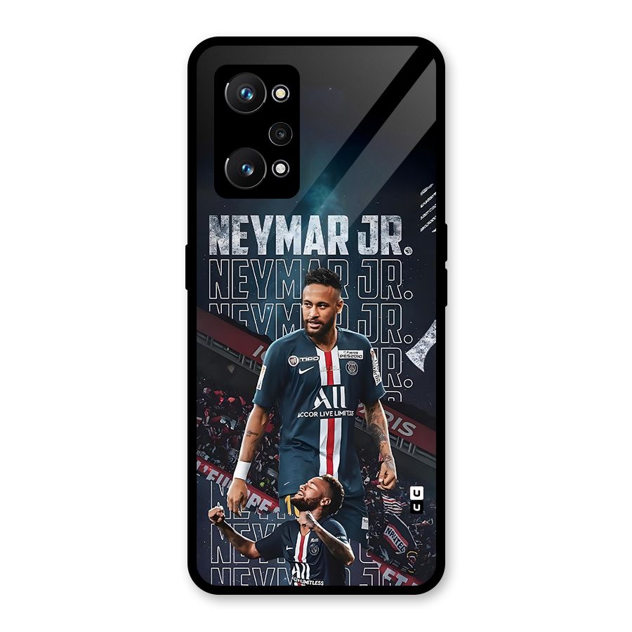 Artistic Striker Glass Back Case for Realme GT Neo 3T