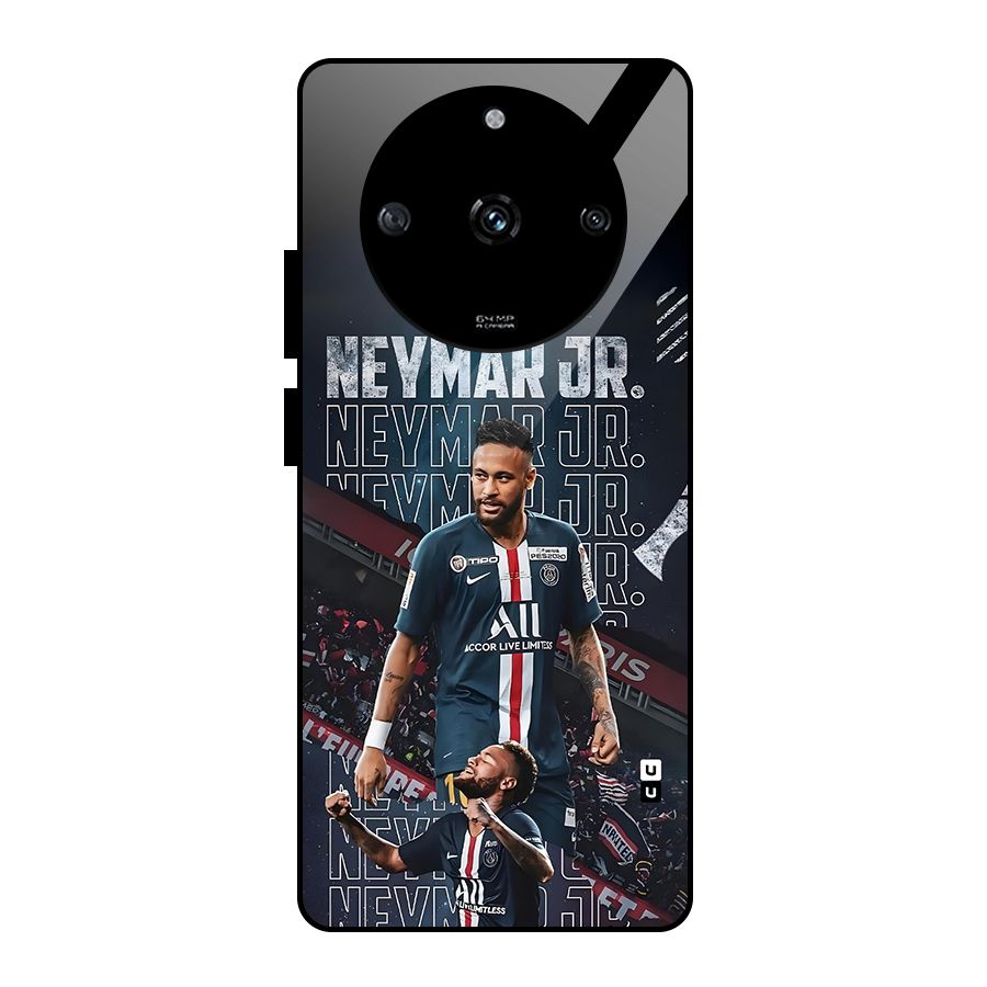 Artistic Striker Glass Back Case for Realme Narzo 60 5G