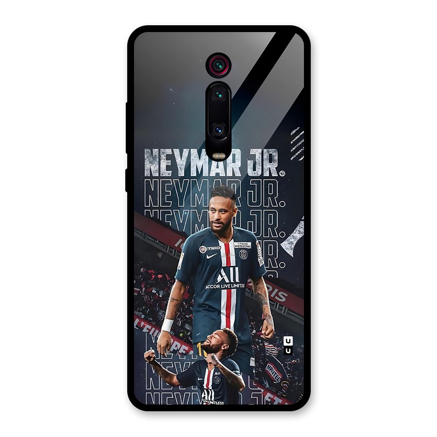 Artistic Striker Glass Back Case for Redmi K20