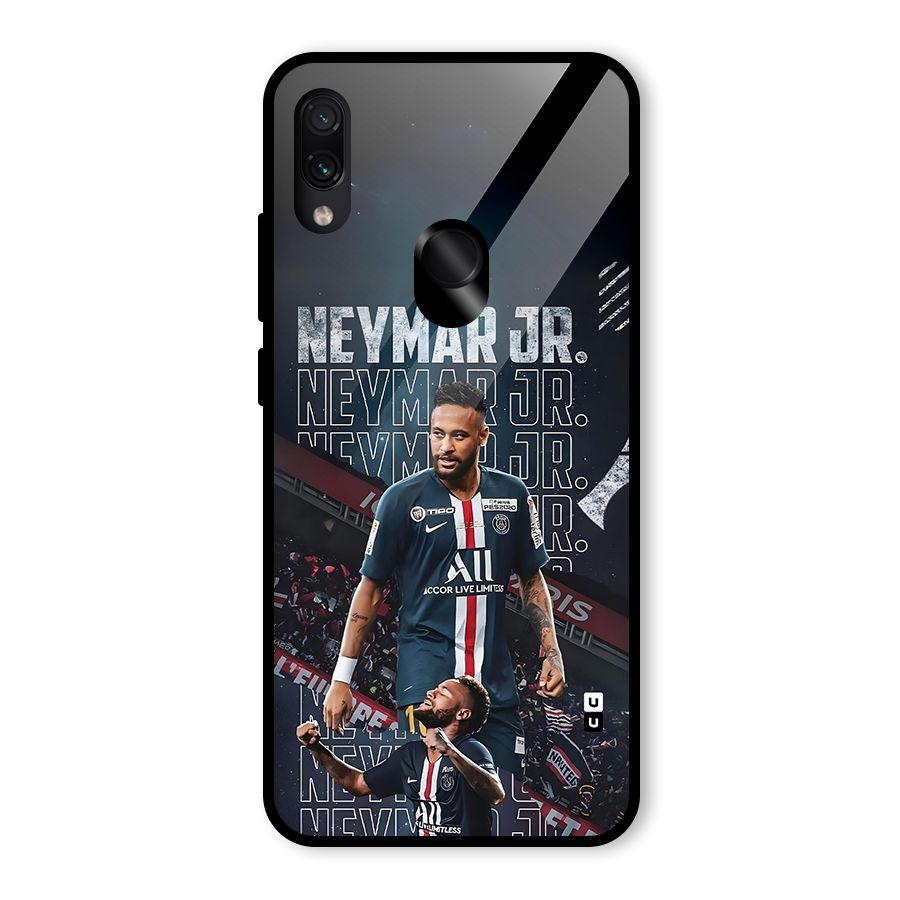 Artistic Striker Glass Back Case for Redmi Note 7 Pro