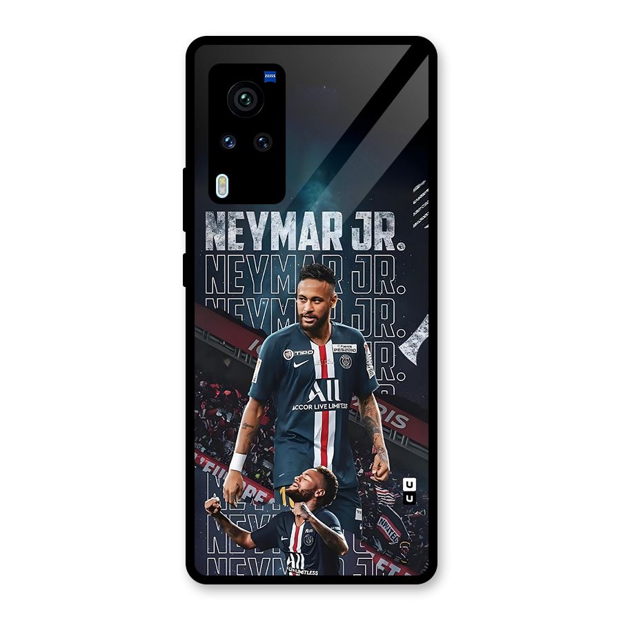 Artistic Striker Glass Back Case for Vivo X60 Pro