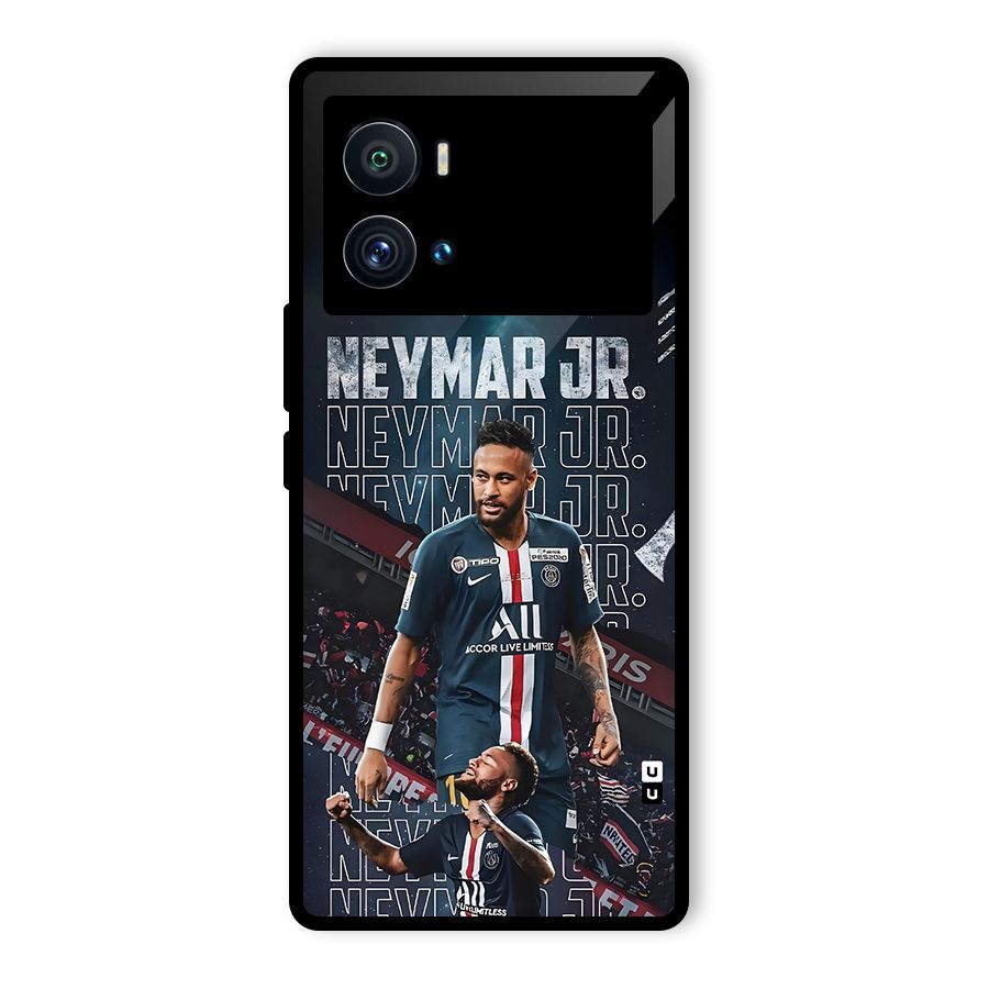 Artistic Striker Glass Back Case for Vivo iQOO 9 Pro