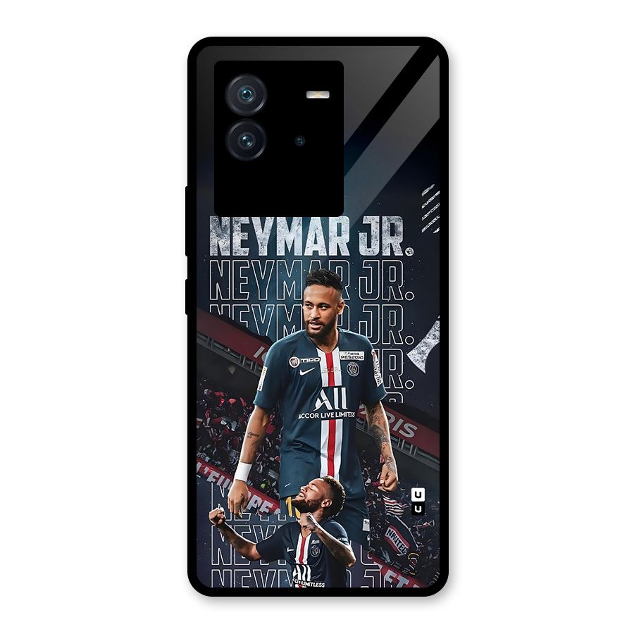 Artistic Striker Glass Back Case for Vivo iQOO Neo 6 5G