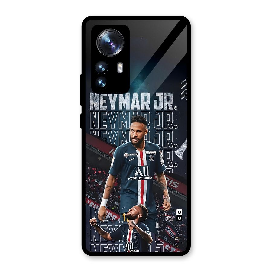 Artistic Striker Glass Back Case for Xiaomi 12 Pro