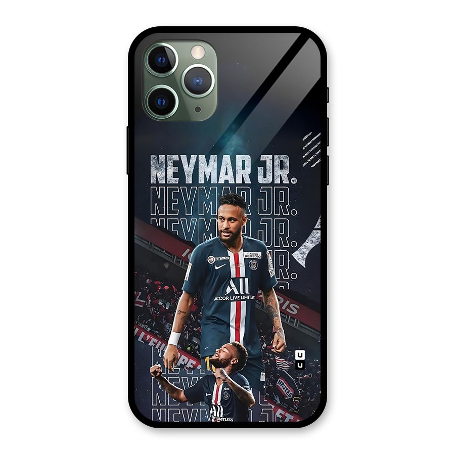 Artistic Striker Glass Back Case for iPhone 11 Pro