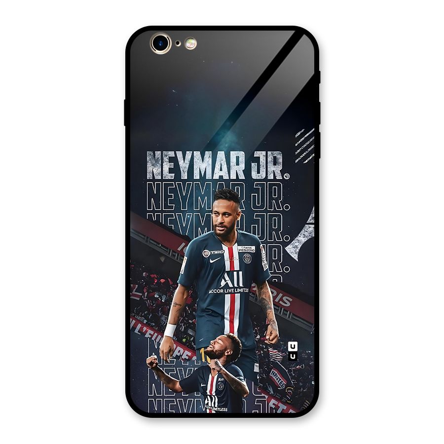 Artistic Striker Glass Back Case for iPhone 6 Plus 6S Plus
