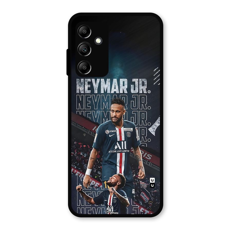 Artistic Striker Metal Back Case for Galaxy A14 5G