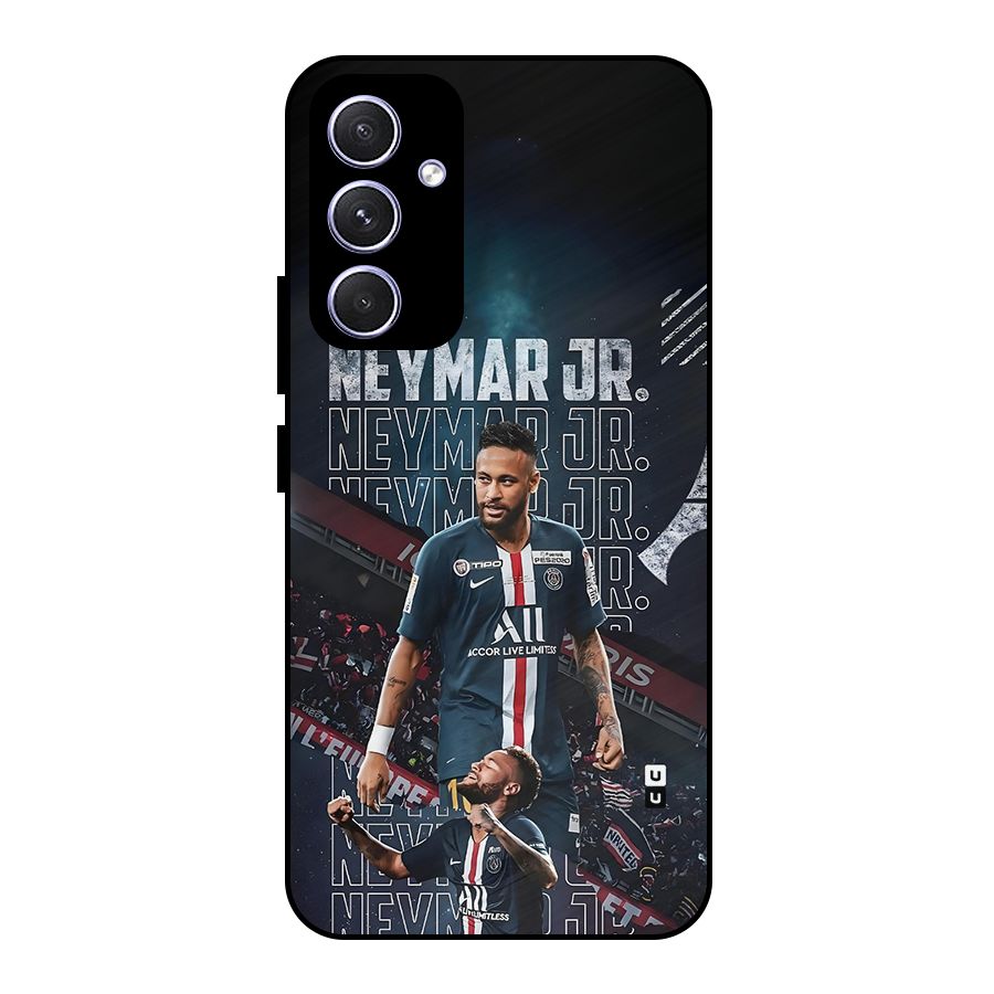 Artistic Striker Metal Back Case for Galaxy A54