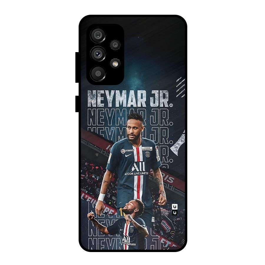 Artistic Striker Metal Back Case for Galaxy A73 5G