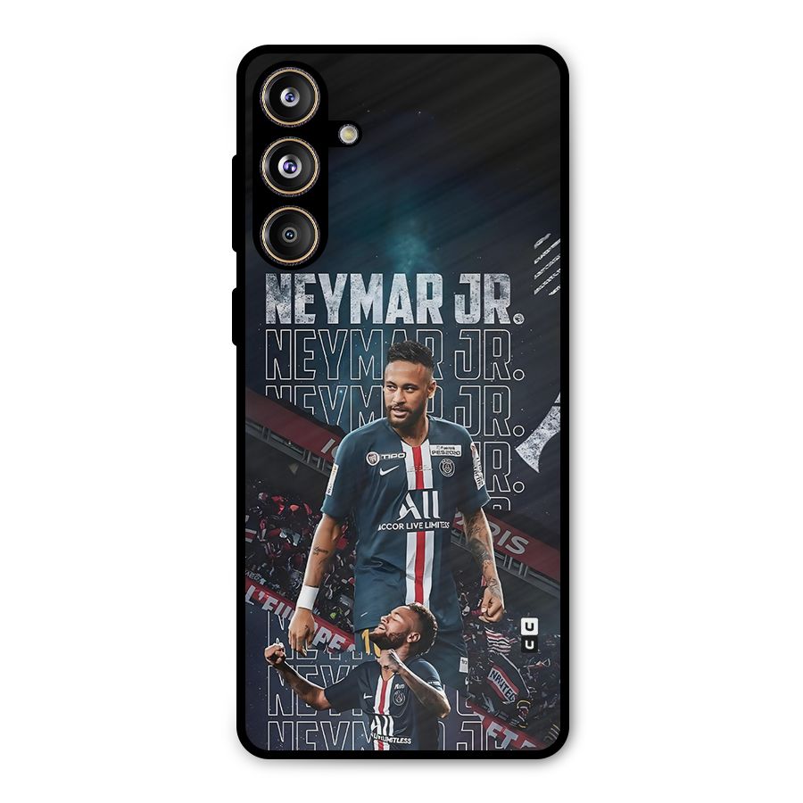 Artistic Striker Metal Back Case for Galaxy F55