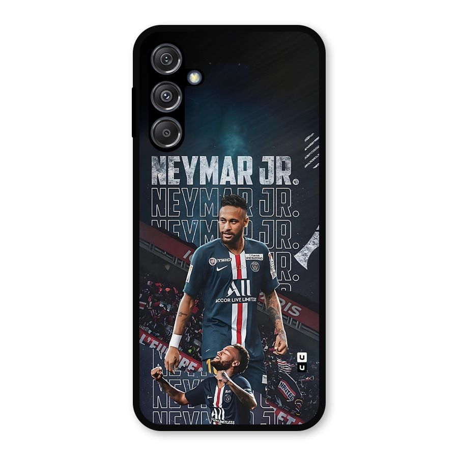 Artistic Striker Metal Back Case for Galaxy M34 5G