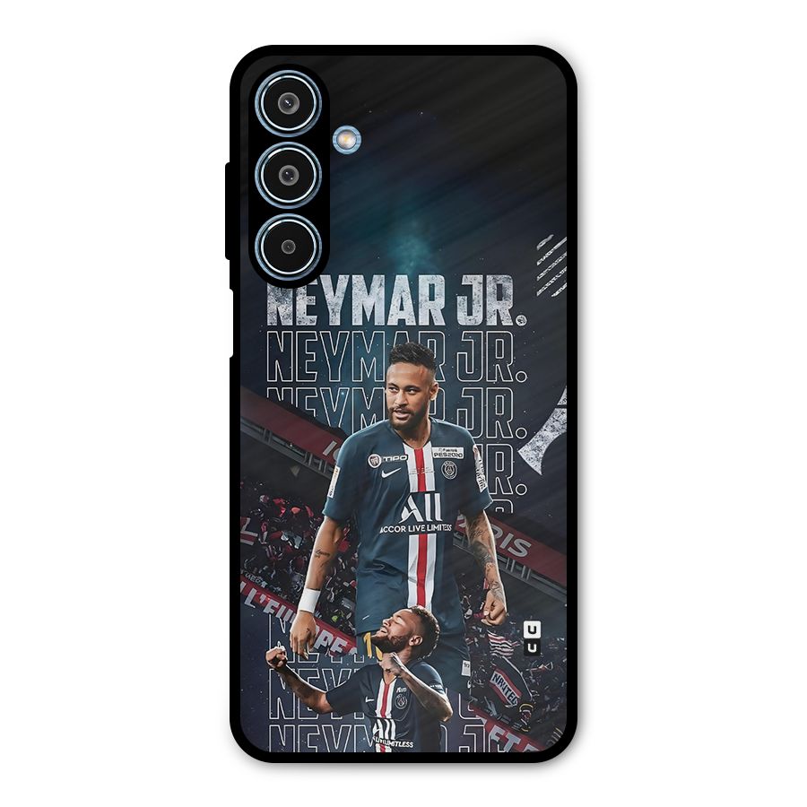 Artistic Striker Metal Back Case for Galaxy M35